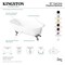 Aqua Eden Clawfoot Bathtubs, 56.88 L, 30.5 W, White/Naples Bronze, Cast Iron VCT7D5731B6 - alternate 2
